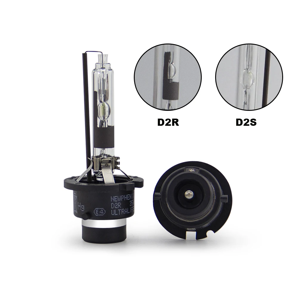 SHUOKE Xenon D2R D2S HID Ultra Life Lights Автомобильная фара 12V 35W 3200Lm 4300K 5000K 6000K 3000h Time Бесплатная