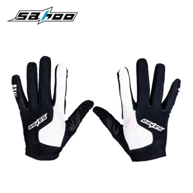 SAHOO Touch screen bicycle long finger cycling gloves Full season bike equipment | Спорт и развлечения