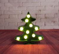 novelty light up mini marquee christmas tree sign led neon light indoor dorm christmas lighting free shipping