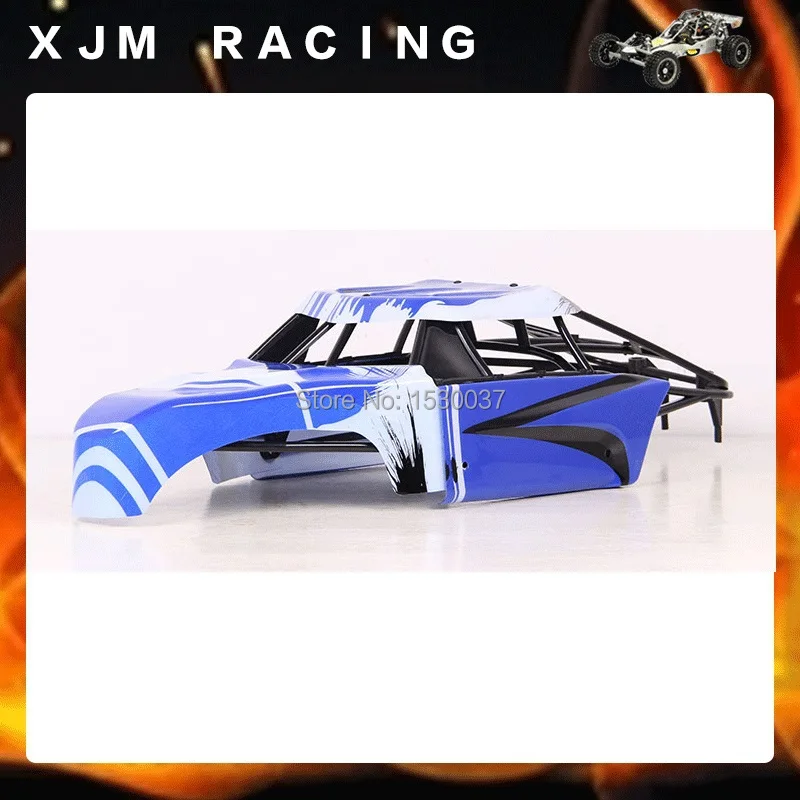 1/5 rc автомобильный раздельный корпус + пластиковая рулонная клетка подходит для