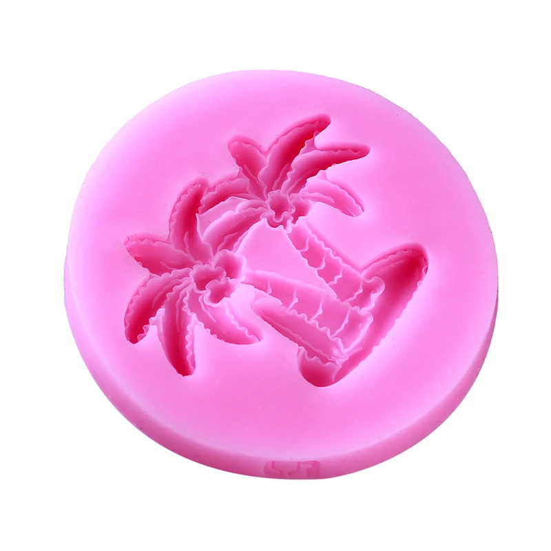 Форма для кокосовых деревьев силиконовая форма торта украшения помадка