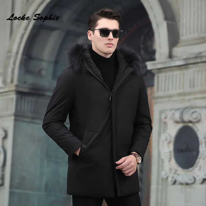 Для мужчин плюс размер пуховик пальто 2018 зимние пуховики с капюшоном утолщение