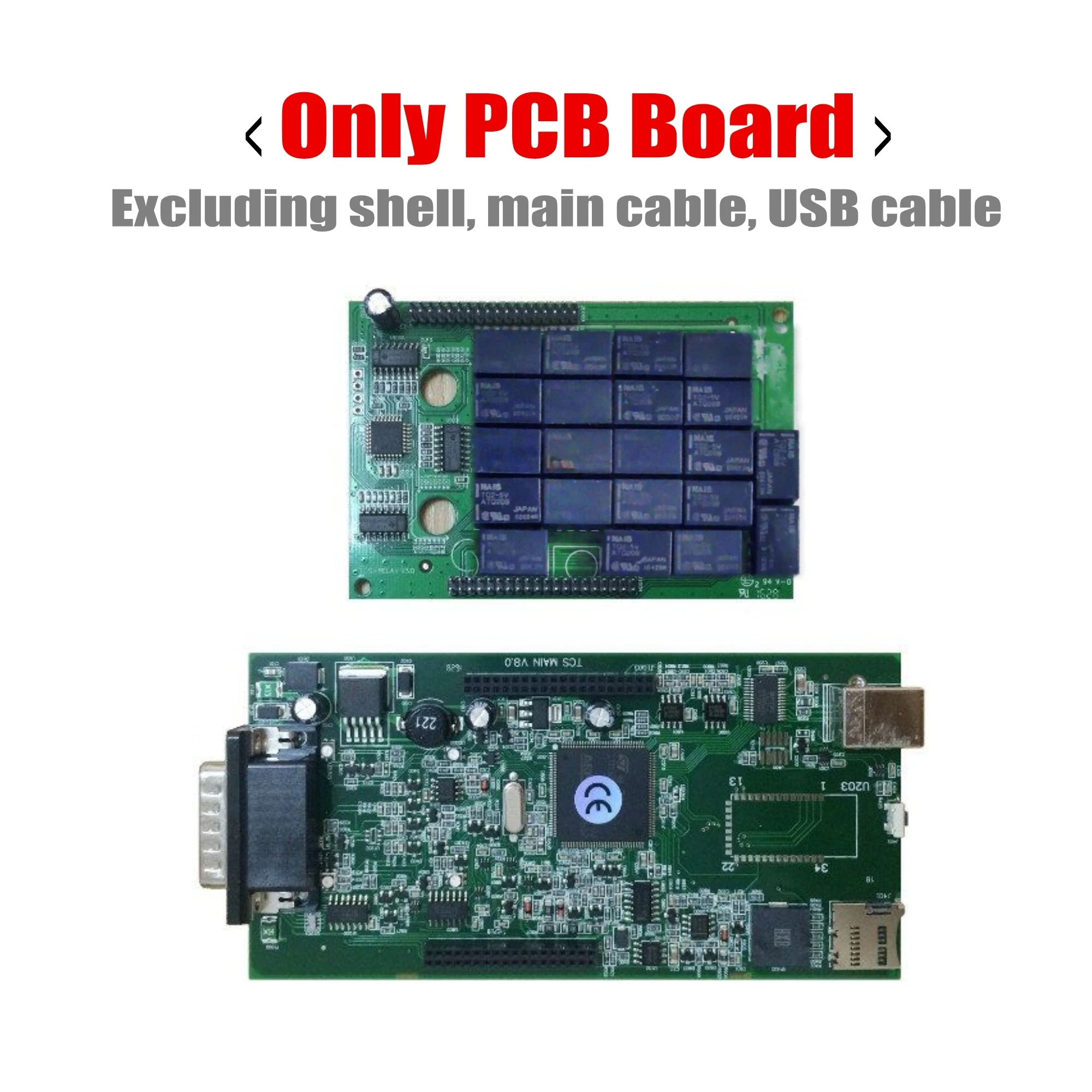 Супер цена! зеленый/синий двойной PCB V8 основная плата только для VD DS150E TCS CDP PRO