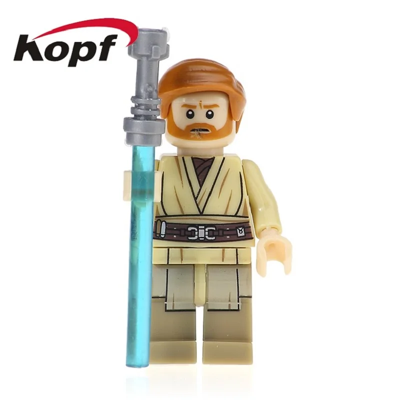 Космический Obi Wan Kenobi Chirrut Imwe Baez Princess Leia Han Solo кирпичи фигурки строительные блоки игрушки для детей PG665