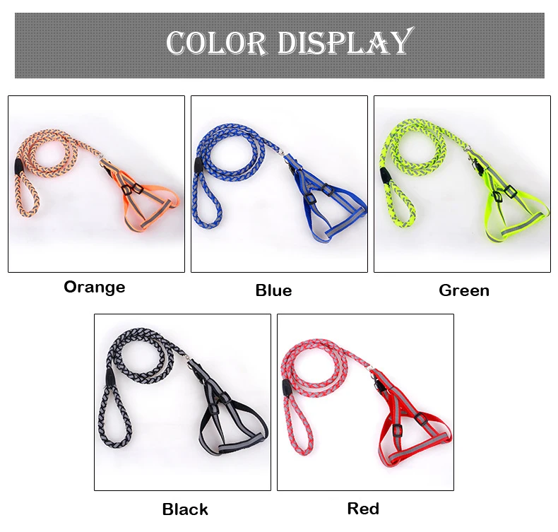 Новый высококачественный Улучшенный цветной ошейник поводки для больших собак