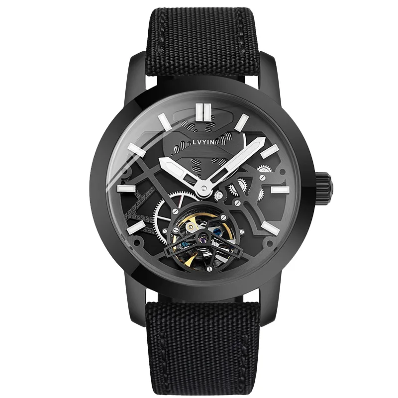 Lvyin 2018 Fashion Mechanical Watch Men Automatic Wrist Waterproof Men's Stainless Luxury Watches | Наручные часы