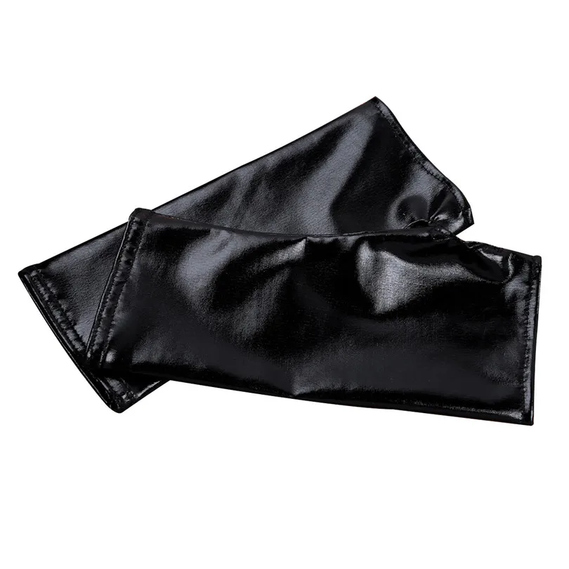1 пара женские Мини перчатки из лакированной кожи без пальцев|gloves mittens|gloves halffashion