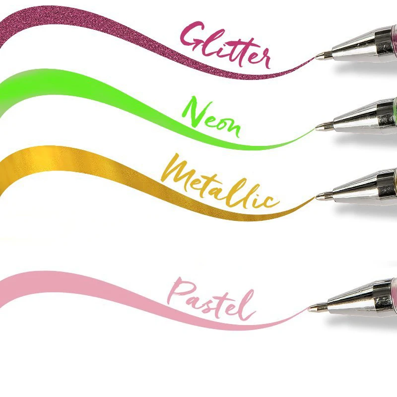 Набор гелевых ручек для эскизов 12 цветов|Гелевые ручки| |