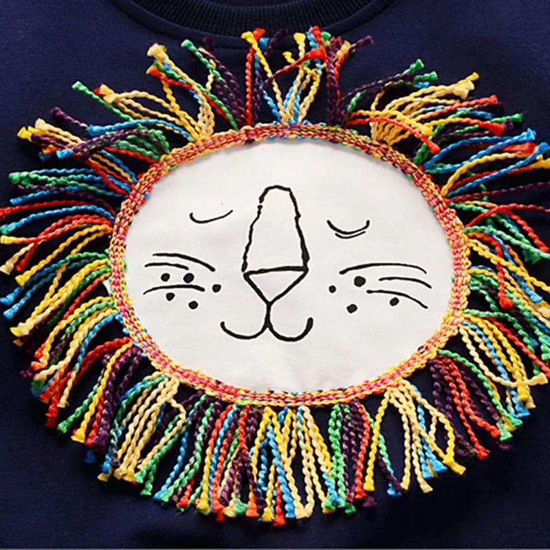 Комплект одежды из 2 предметов для маленьких мальчиков и девочек пуловер с