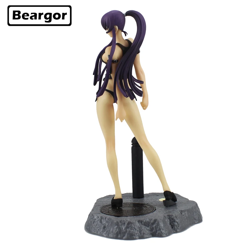 Бесплатная доставка 9 &quotШкола мертвых аниме Busujima Saeko в коробке 22 см милая фигурка