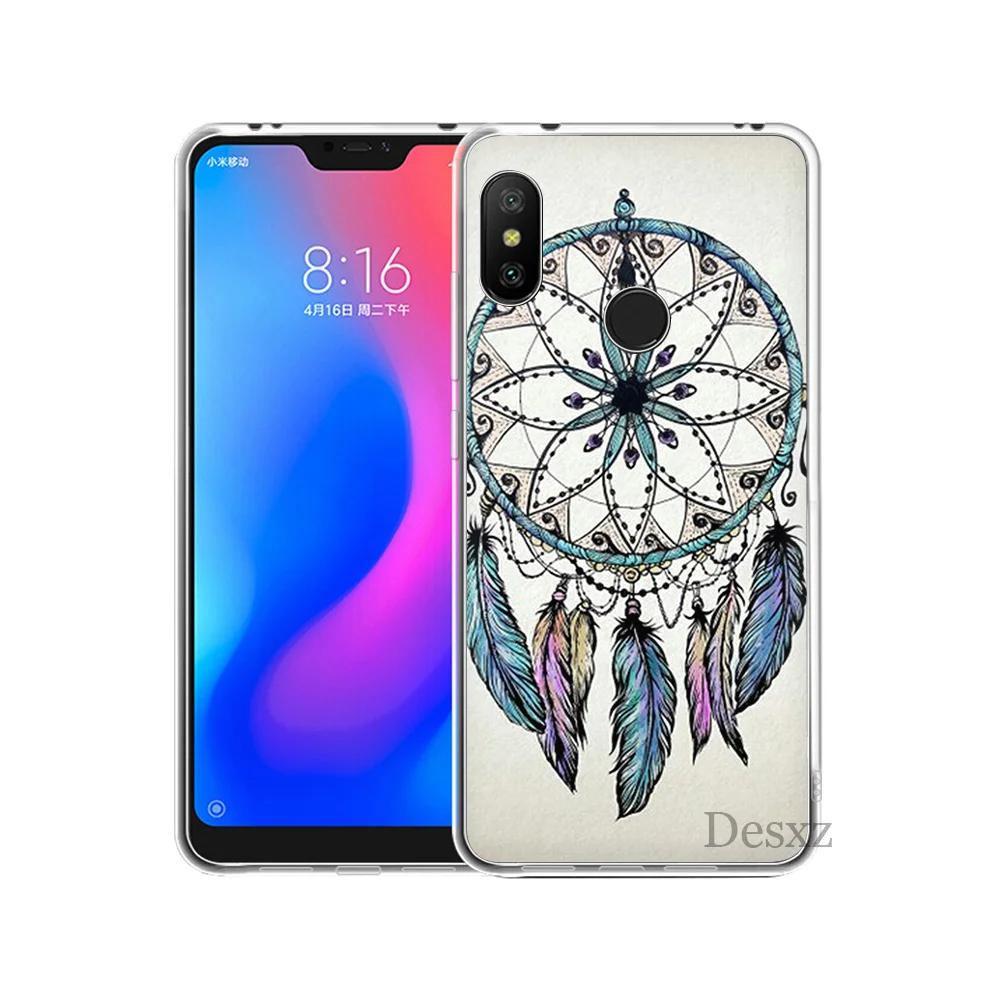 Чехол для телефона с перьями Redmi Note 3 4X5 5A 6 Pro Prime Protect | Мобильные телефоны и
