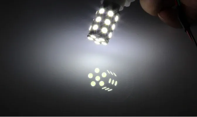 10 шт. W21/5 Вт 7443 T20 Авто 27 SMD 5050 LED Автомобилей Тормозные Огни Задние Фонари Лампы