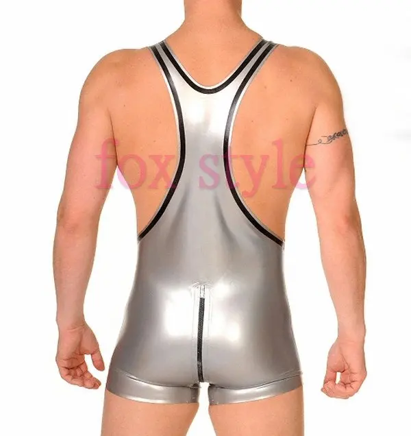 100% ручная работа Качество Италия металлик серебро Арджент латексная спортивная