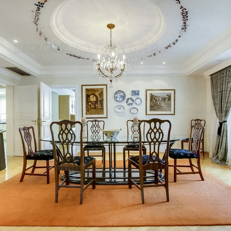 Креативные зеркальные акриловые настенные наклейки в Европейском стиле