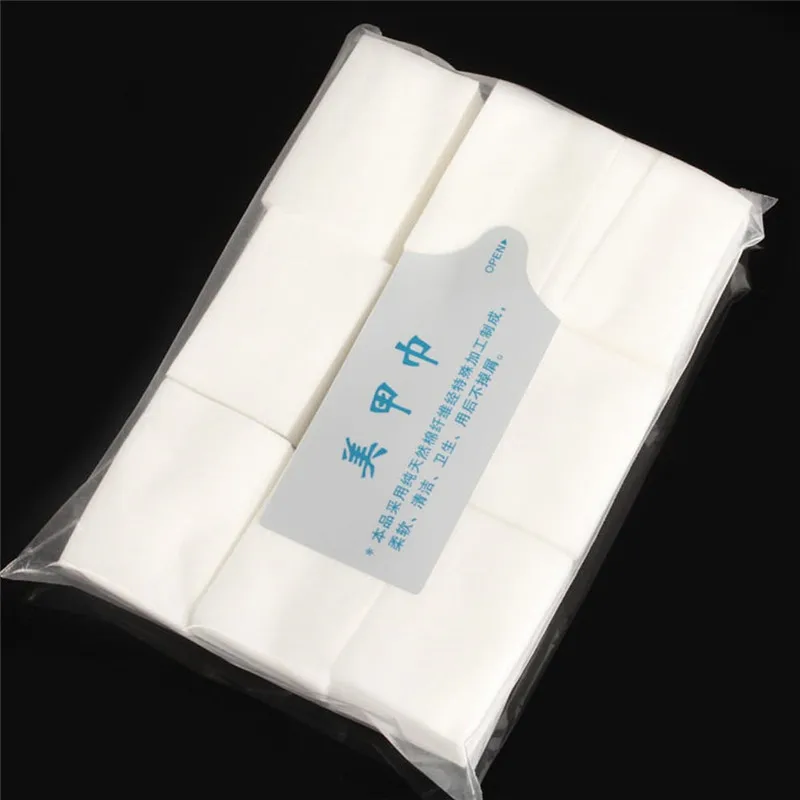 900pcs Disposable Soft Lint Nail Wipes Cleaner Art Polish Manicure Remover For Event &ampParty Supplier | Дом и сад