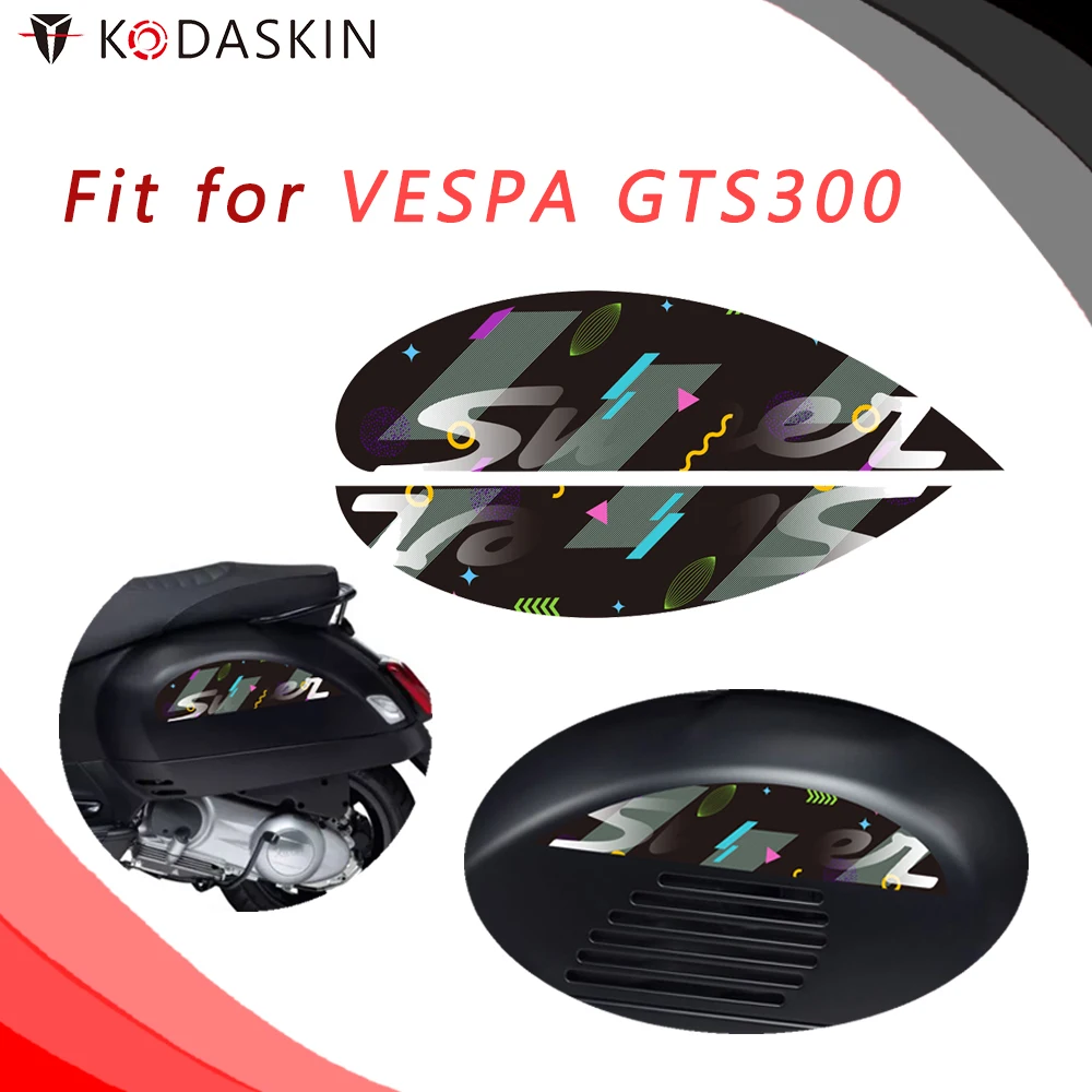 Наклейка на тело мотоцикла KODASKIN Эмблема для VESPA GTS300|Наклейки и стикеры| |