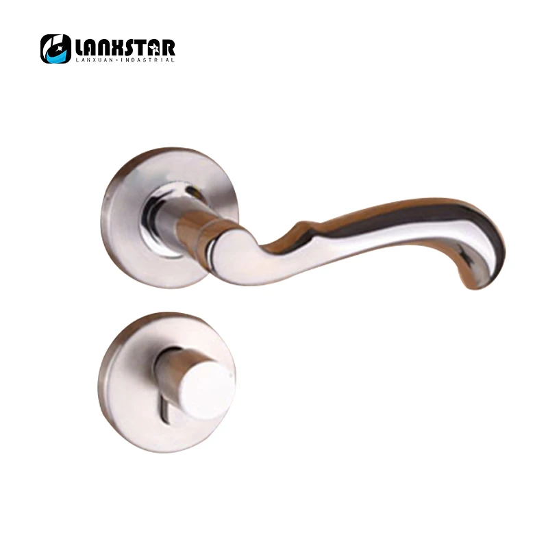 LANXSTAR модный дизайн Раздельный стиль инженерная Бесшумная ручка из нержавеющей
