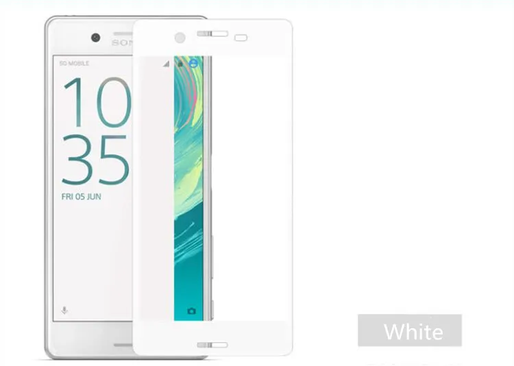 Для sony Xperia XA экранная печать закаленное стекло для sony Xperia XA F3111 F3112 изогнутая поверхность полная защитная Пленка чехол