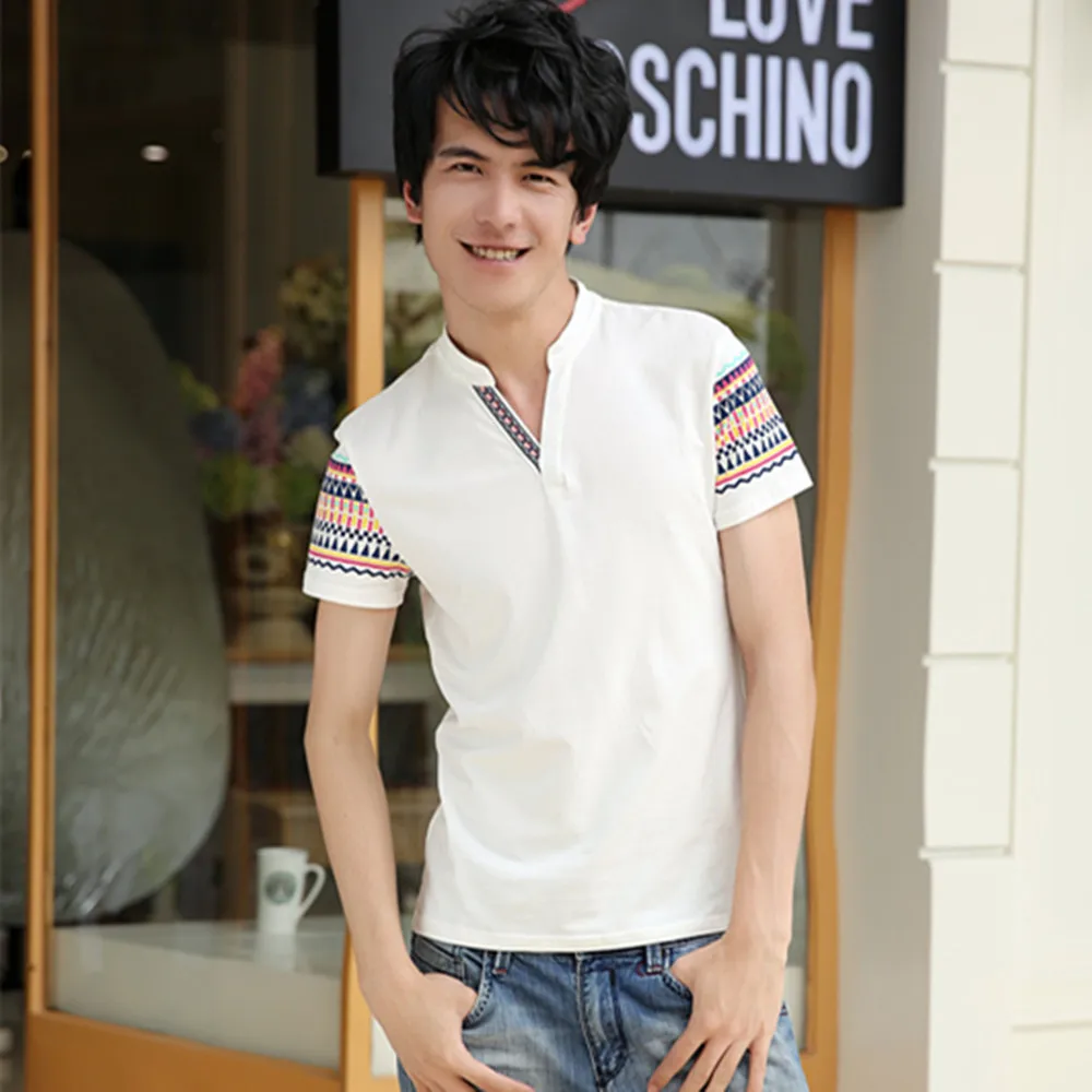 Любители пляжная одежда комплект boho пляж миди платье мужские пуловеры футболка