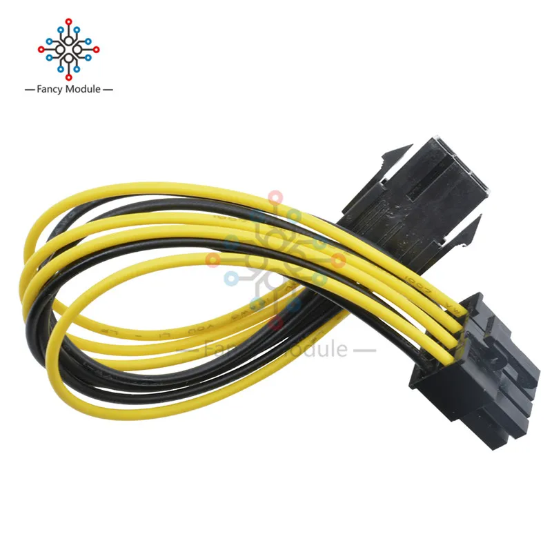 6 Pin Feamle к 8 Male PCI Express кабель преобразователя питания ЦП видеокарта PCIE