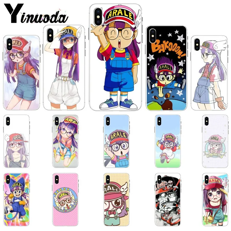 Yinuoda милый японский аниме Arale Dr SLUMP клиент высококачественный чехол для телефона