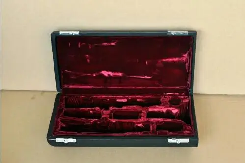 Новый чехол для кларнета кожаная коробка из натурального дерева|clarinet leather|case