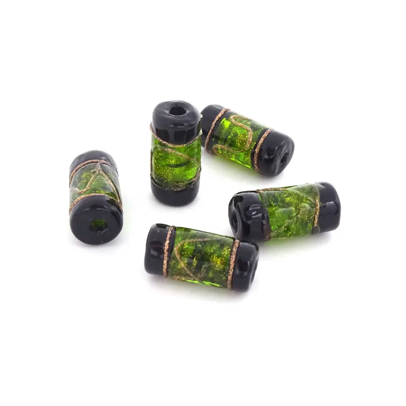 20 шт. Новые! Цилиндрические стеклянные бусины для изготовления ювелирных изделий 8*16мм Abalorios Para Hacer Pulseras Missangas Artesanato AB-194.