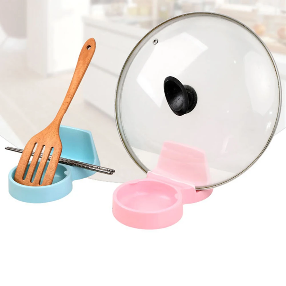 Non-slip Spoon Pot Cover Shelf Cutting Board Cutlery Holder Kitchen Accessory 2019 | Дом и сад