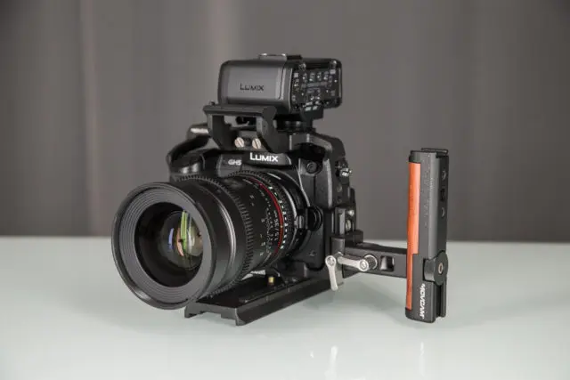 MOVCAM GH5 установка клеть Комплект для Panasonic GH4 камера 15 мм стержень БЫСТРОРАЗЪЕМНАЯ