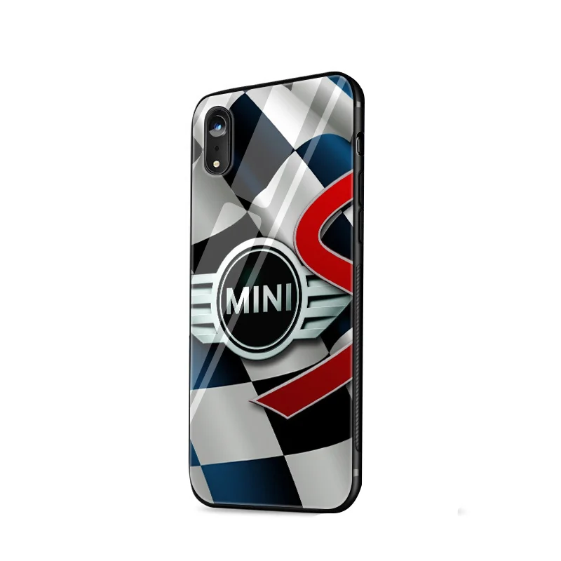 G5 UK Mini Cooper Jcw логотип Чехол для iPhone 5 5S SE 6 6s 7 8 Plus XR X XS Max защитное стекло - Цвет: G5