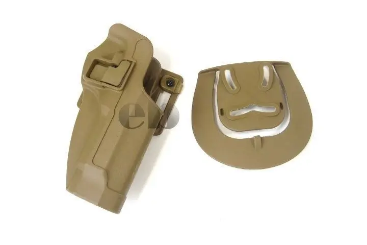 CQC тактический пистолет кобура для страйкбола Beretta 92/96 Тактический кобура SERPA кобура пистолет кобура Черный DE - Цвет: DE