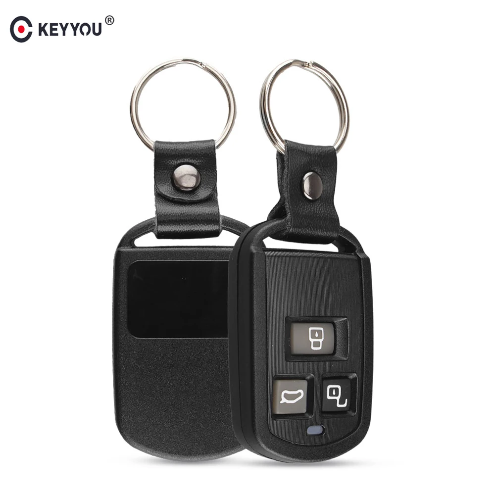 

KEYYOU Keyless Entry 3 Buttons Remote Key Shell For Hyundai Moinca Sonata Elantra Key Fob Remote Car Key Cover Case Styling