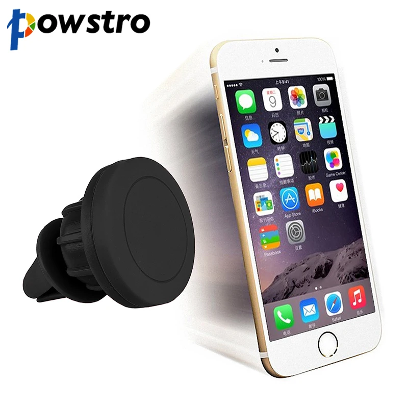 Автомобильный держатель Powstro на 360 градусов магнитное крепление вентиляционное