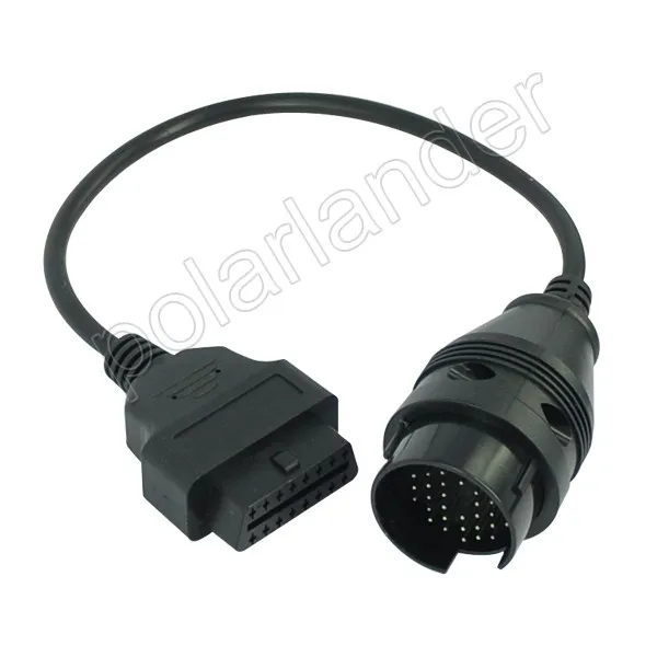 

Free Shipping Car Scanner Cable OBD OBD 2 Interface 16 Pin TO 38 Pin for Benz Car Diagnostic Cable Wholesale
