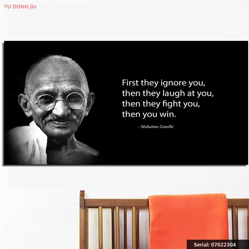 Классическая картина маслом Gandhi Still life рисование искусство спрей холст без рамы