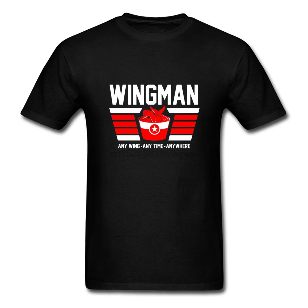 Wingman куриное крыло буйвола влюбленная Лоскутная футболка с буквами для мужчин