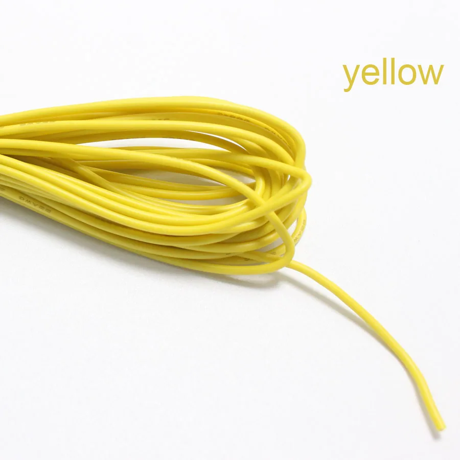 2 метра 30AWG 28AWG 26AWG 24AWG 22AWG 20AWG силиконовый провод ультра гибкий кабель
