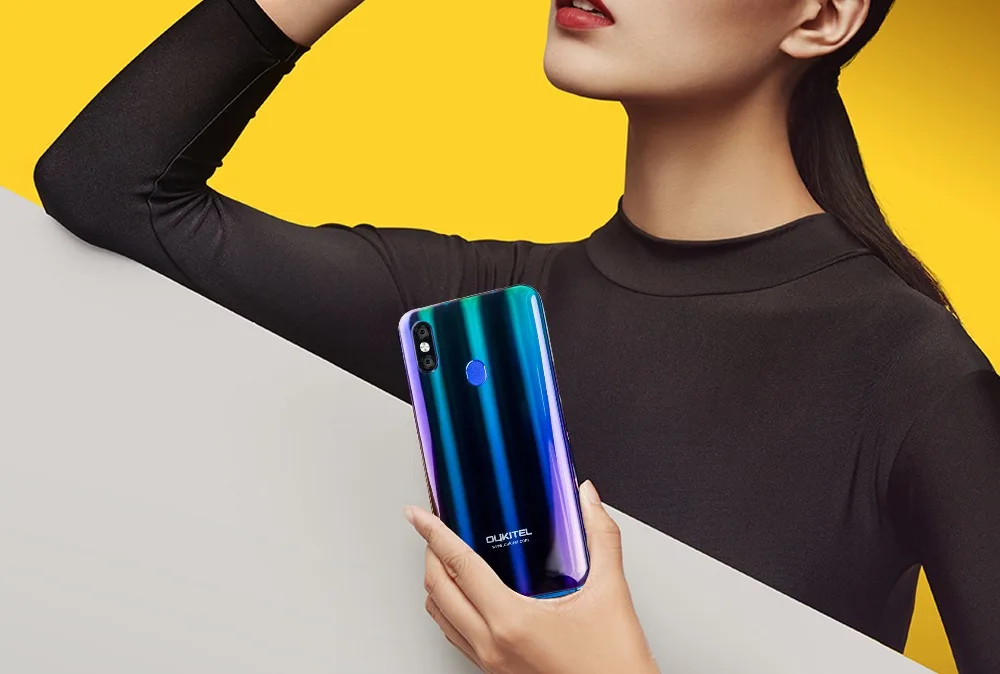 OUKITEL U23, 6,18 дюйма, Нотч-дисплей, мобильный телефон, 6 ГБ, 64 ГБ, Беспроводная зарядка, Android8.1, MTK6763T, Helio P23, восьмиядерный смартфон с функцией распознавания лица