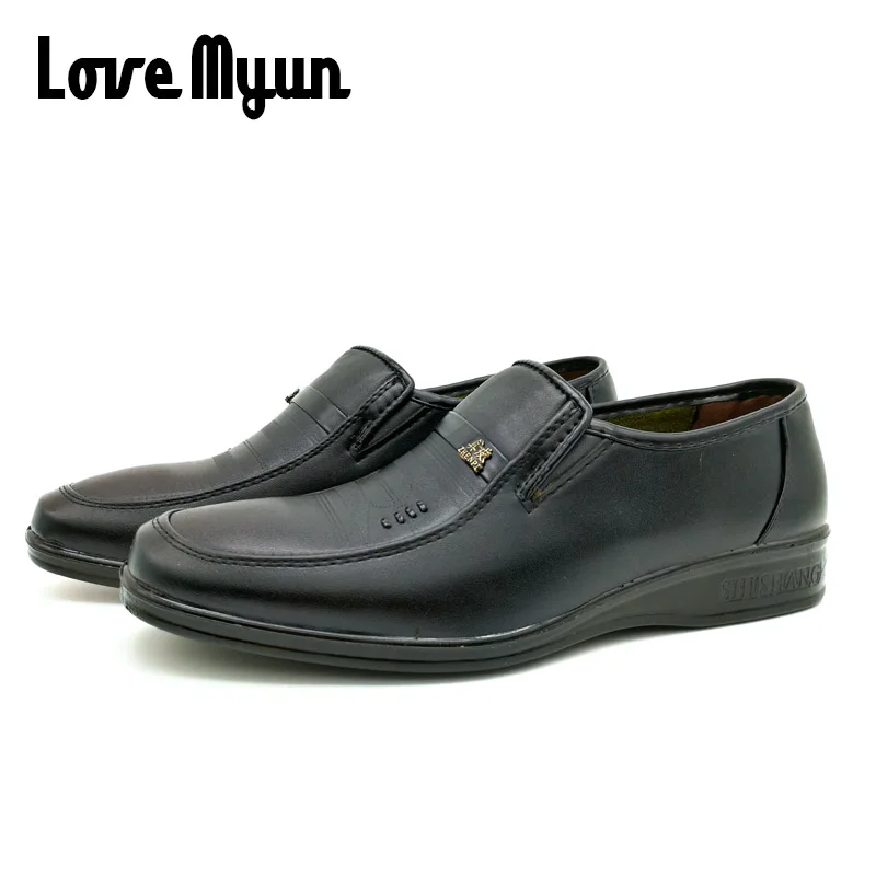 Распродажа Рабочая обувь для офиса мужские туфли из искусственной кожи деловые