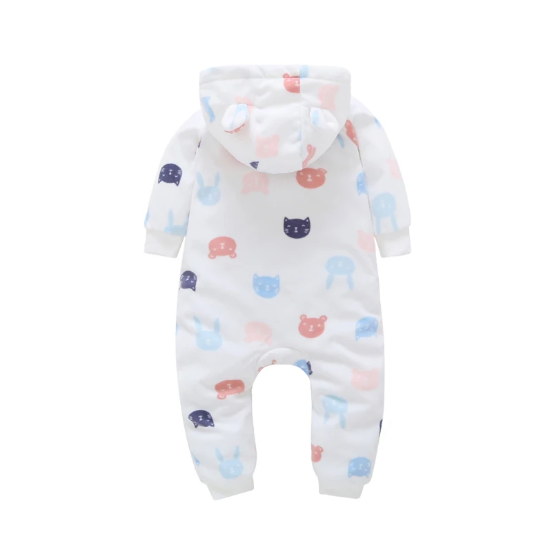 Комбинезон для малышей от 6 до 24 месяцев ropa bebes, Одежда для новорожденных, комбинезон с длинными рукавами и рисунком, осенне-зимняя одежда для маленьких девочек и мальчиков