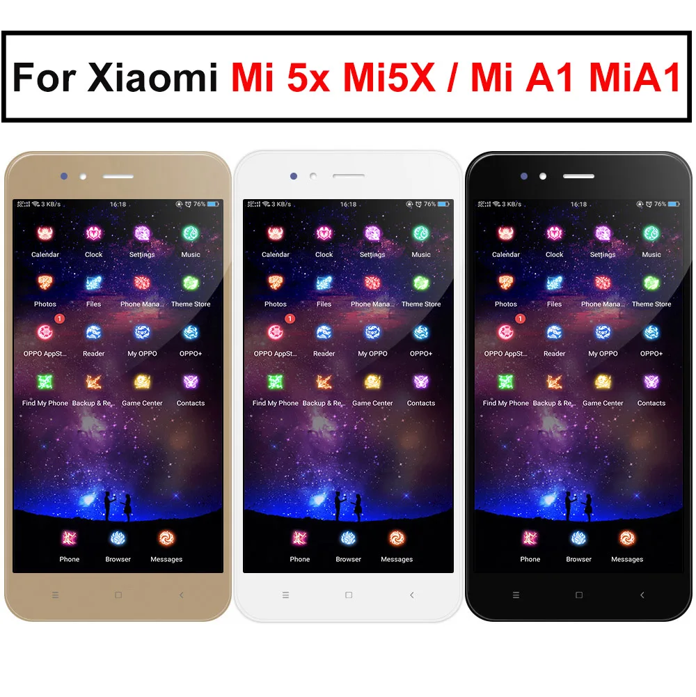 ЖК дисплей для Xiaomi Mi 5x Mi5X сенсорный экран дигитайзер сенсор стекло в сборе с