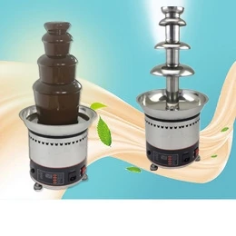 4 х слойная машина для шоколадного фонтана коммерческая фондю 220 В 110 В|Шоколадные