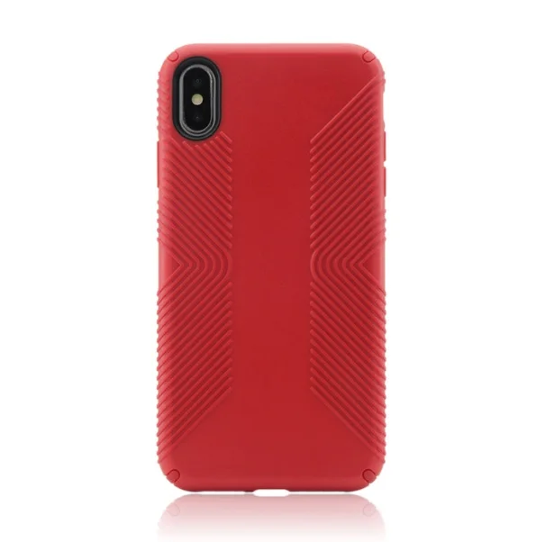 ТПУ PC полосатый узор чехол для телефона для iPhone XS Max XR X 8 7plus чехол для телефона современный деловой стиль цветной - Цвет: IPhoneXR XSMax red