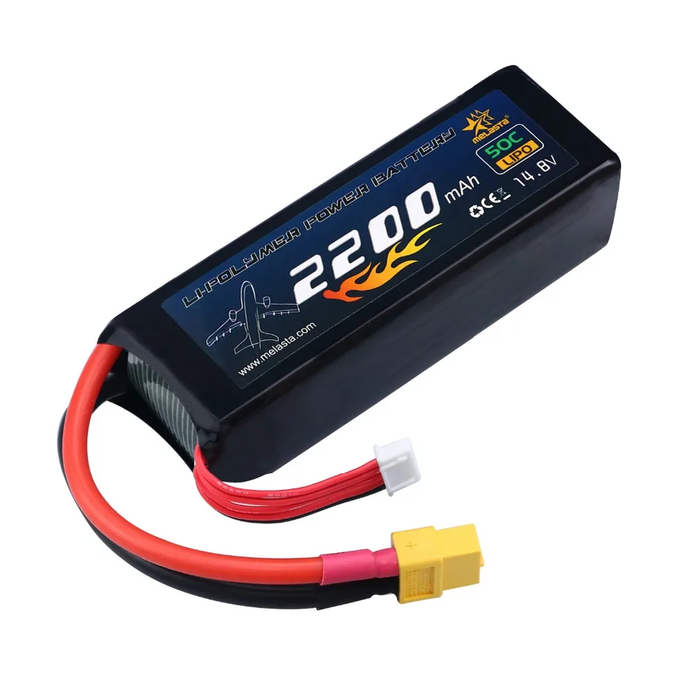 Аккумулятор 14 8 в 2200 мАч 50C RC LiPo гоночный автомобиль с разъемом XT60 для