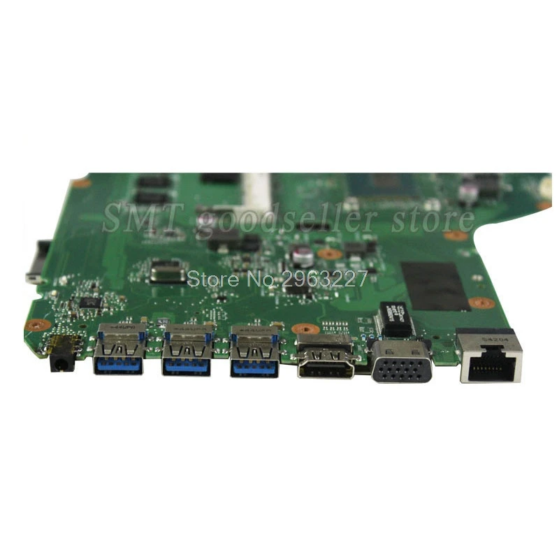 X751LD материнская плата REV: 2 0 I3 4010 GT820 DDR3 для For Asus R752L X751L X751LN ноутбука плата|motherboard for