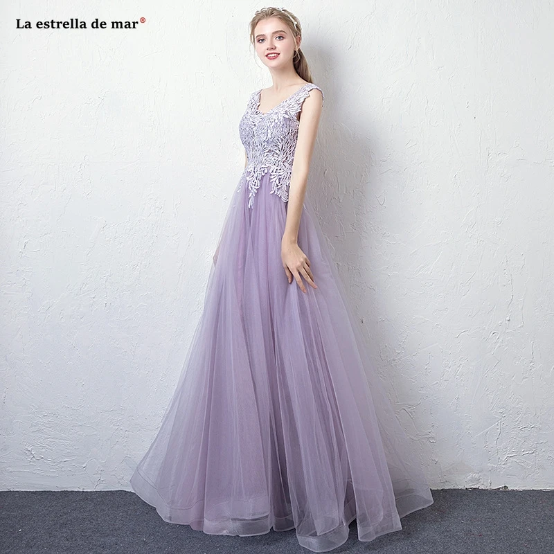 Vestidos de damas honor boda2019 Новое сексуальное кружевное платье с v образной горловиной