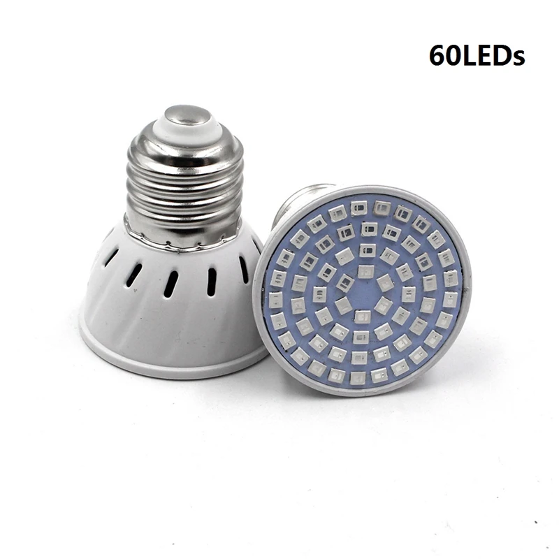 Светодиодная лампа для выращивания растений 3/4/5 Вт E27 SMD 2835