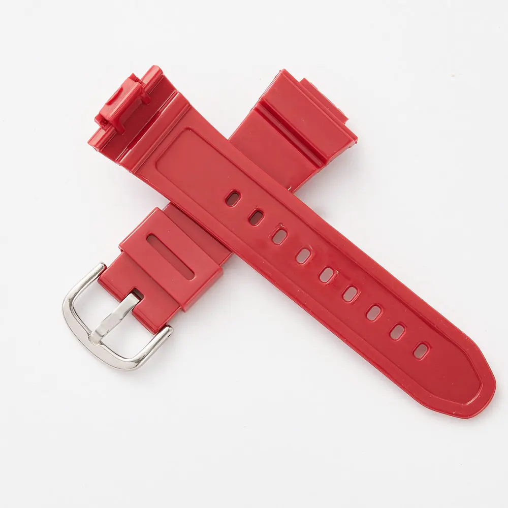 Высококачественный ремешок для часов на замену Casio BABY G Резина 14 мм аксессуары