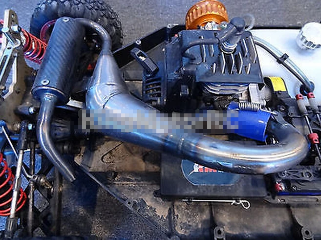 NEW King Motor X2 глушенная искусственная кожа подходит для LOSI 5IVE T Rovan LT Trucks|losi 5ive|losi 5ive