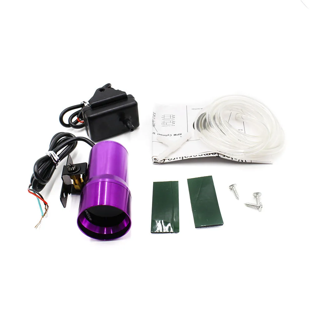 37 мм микро цифровой вакуумный датчик дымовая линза Измеритель Красный